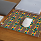 The Bold African Pattern Mouse Pad